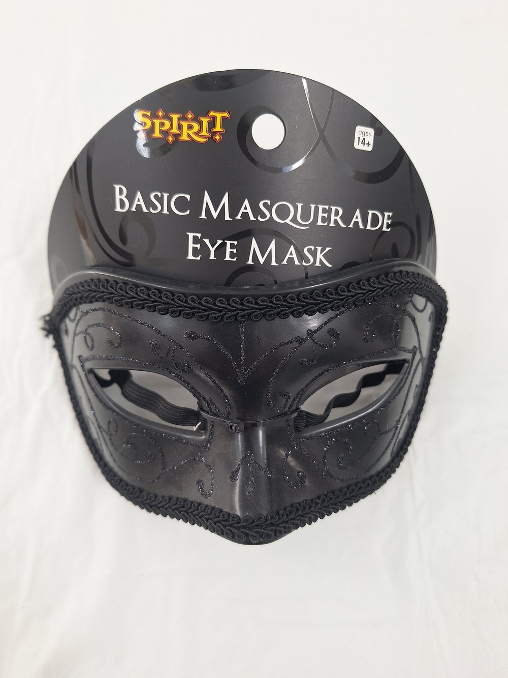 Basic Masquerade Eye Mask - Black